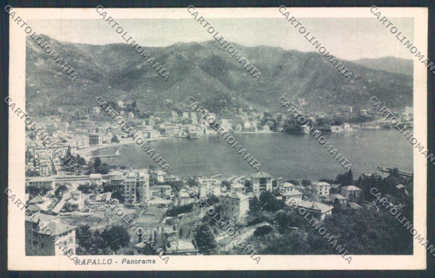 Genova Rapallo PIEGHINA cartolina ZQ9762 – fronte
