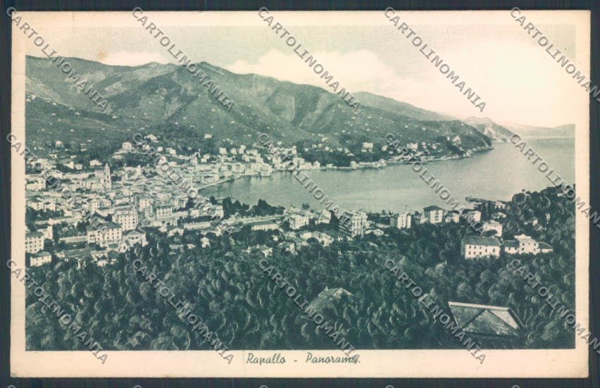 Genova Rapallo cartolina ZQ9764 – fronte