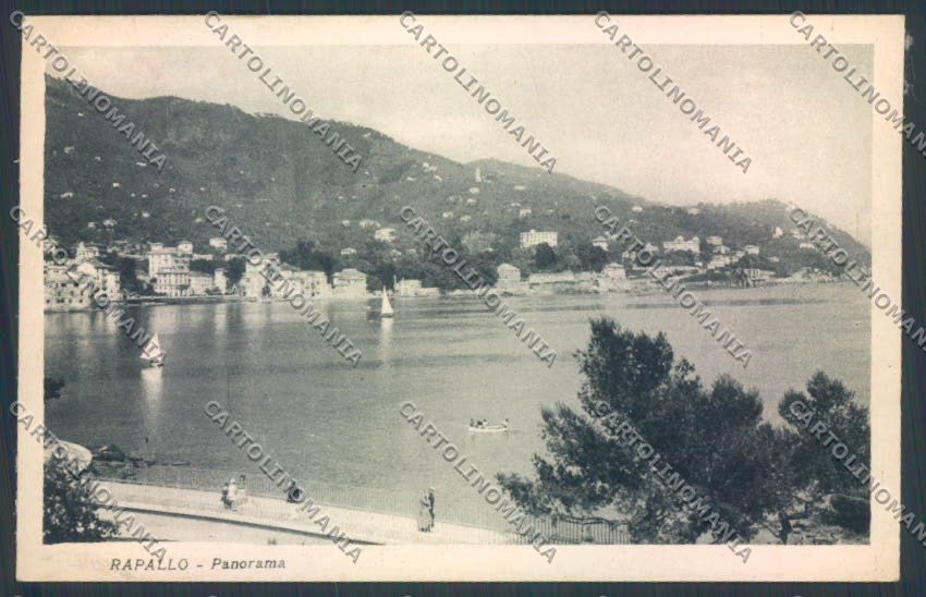Genova Rapallo cartolina ZQ9766 – fronte