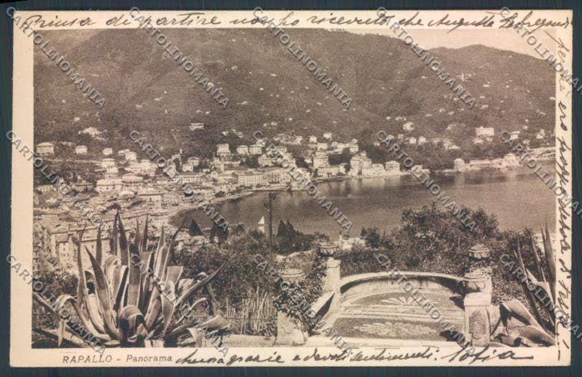 Genova Rapallo cartolina ZQ9771 – fronte