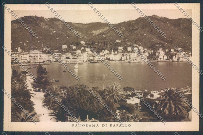 Genova Rapallo cartolina ZQ9772 – fronte