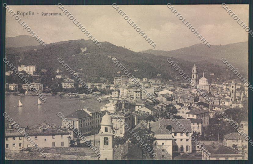 Genova Rapallo cartolina ZQ9778 – fronte