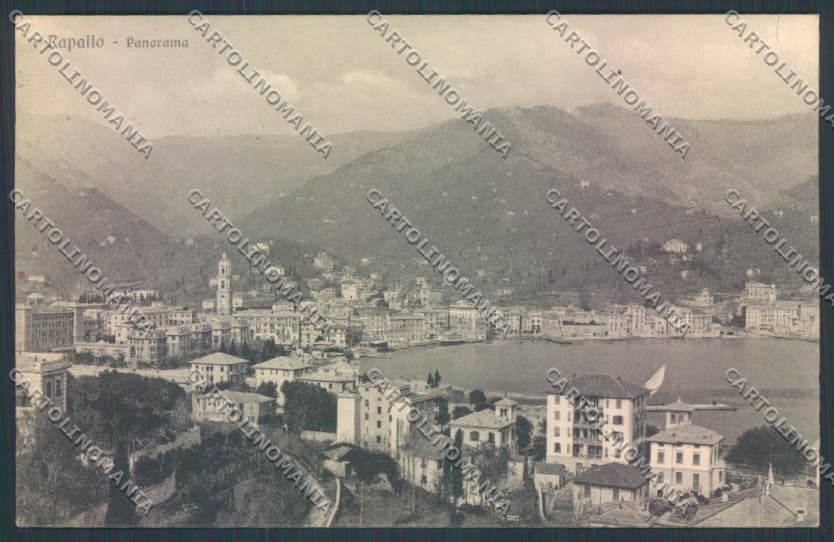 Genova Rapallo cartolina ZQ9782 – fronte
