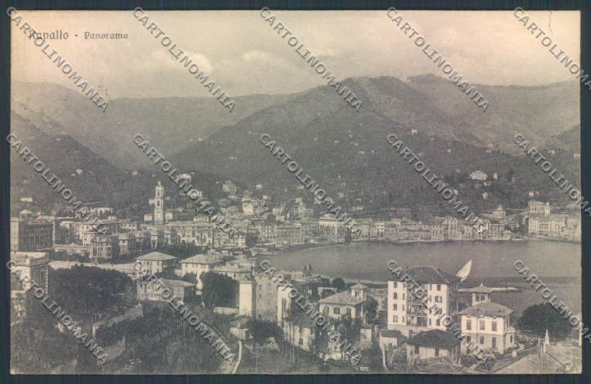 Genova Rapallo cartolina ZQ9783 – fronte