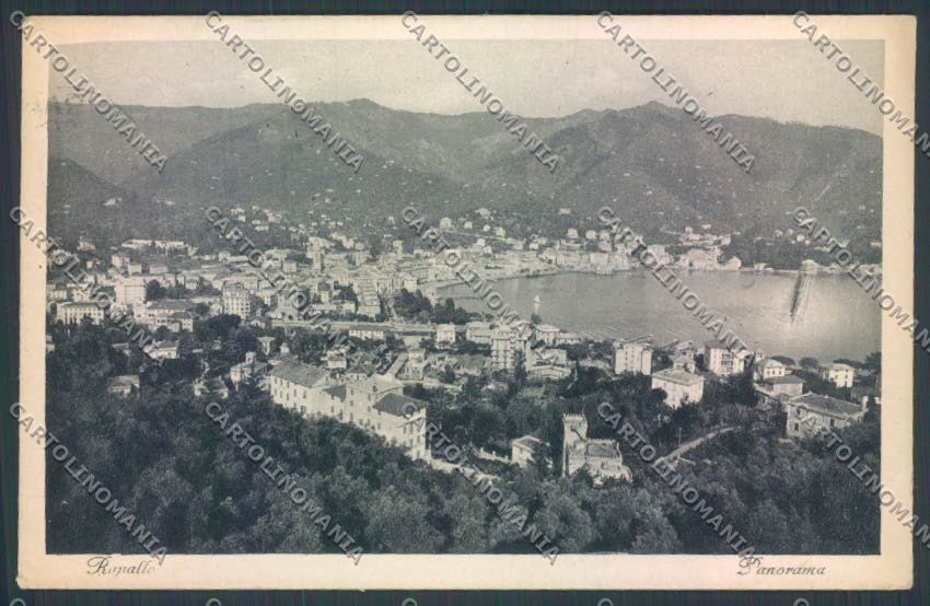 Genova Rapallo cartolina ZQ9785 – fronte