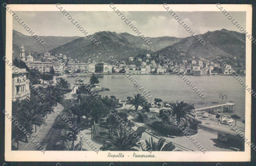 Genova Rapallo cartolina ZQ9791 – fronte