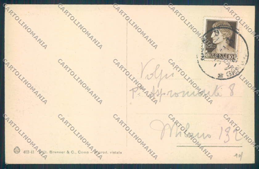 Genova Rapallo cartolina ZQ9792 – retro