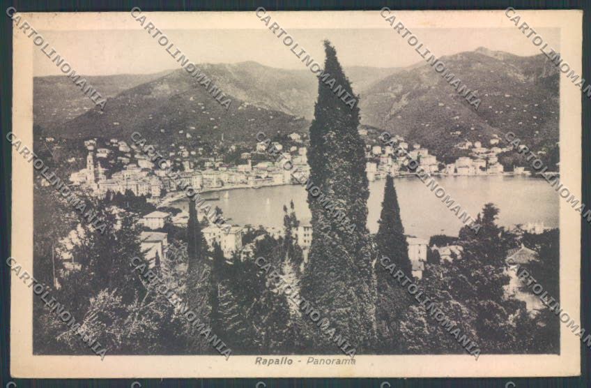 Genova Rapallo cartolina ZQ9796 – fronte