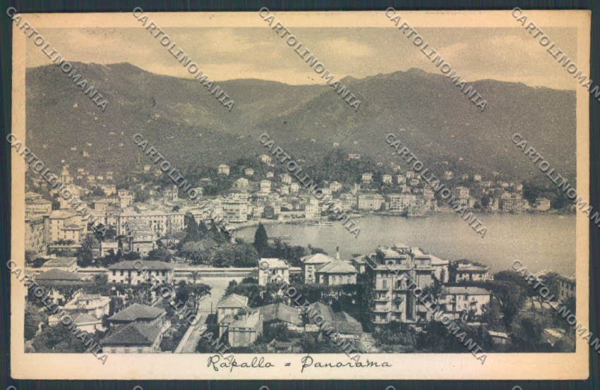 Genova Rapallo cartolina ZQ9797 – fronte