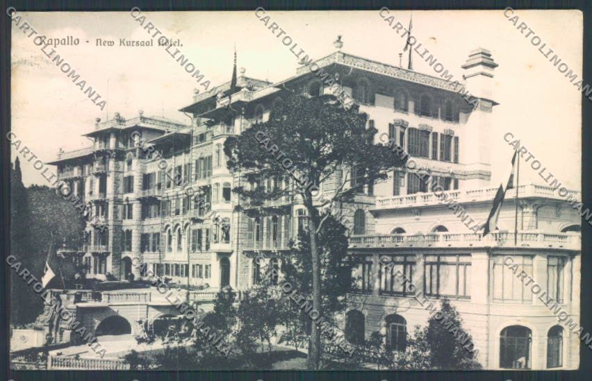 Genova Rapallo cartolina ZQ9806 – fronte