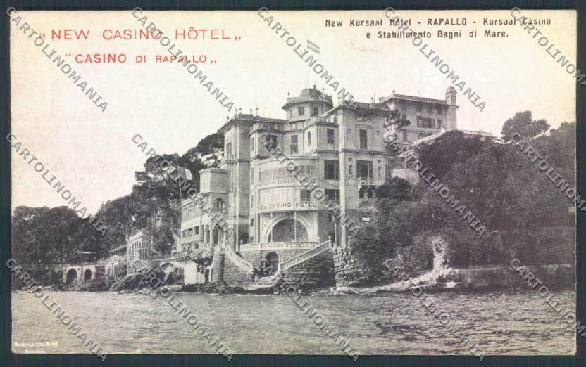 Genova Rapallo cartolina ZQ9807 – fronte