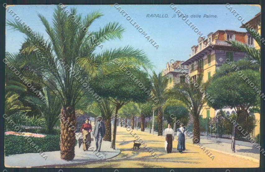 Genova Rapallo cartolina ZQ9816 – fronte