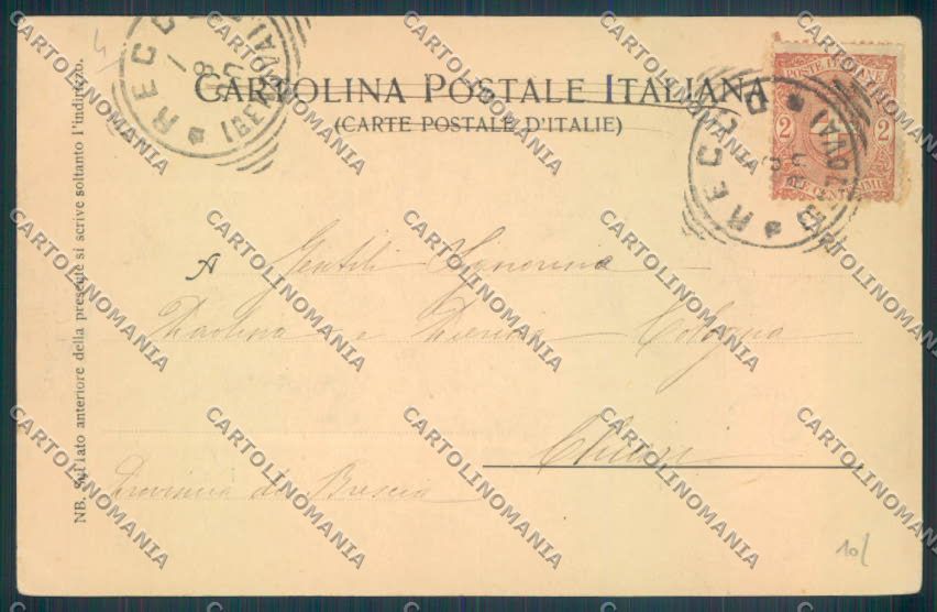 Genova Rapallo Barca cartolina ZQ9817 – retro