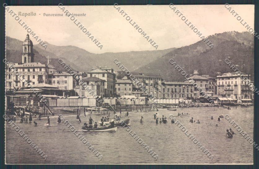 Genova Rapallo cartolina ZQ9819 – fronte