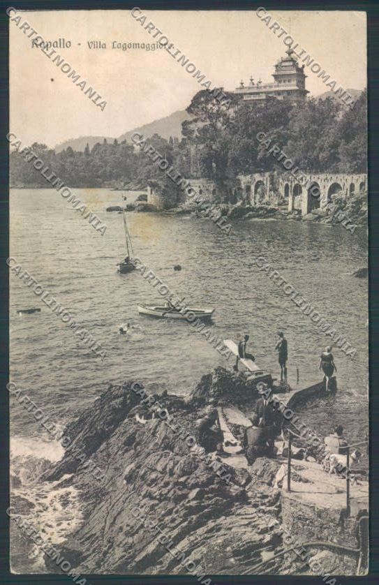 Genova Rapallo Barca cartolina ZQ9824 – fronte