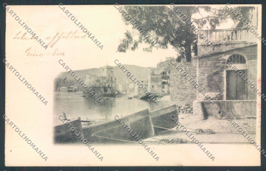 Genova Rapallo Barca cartolina ZQ9832 – fronte