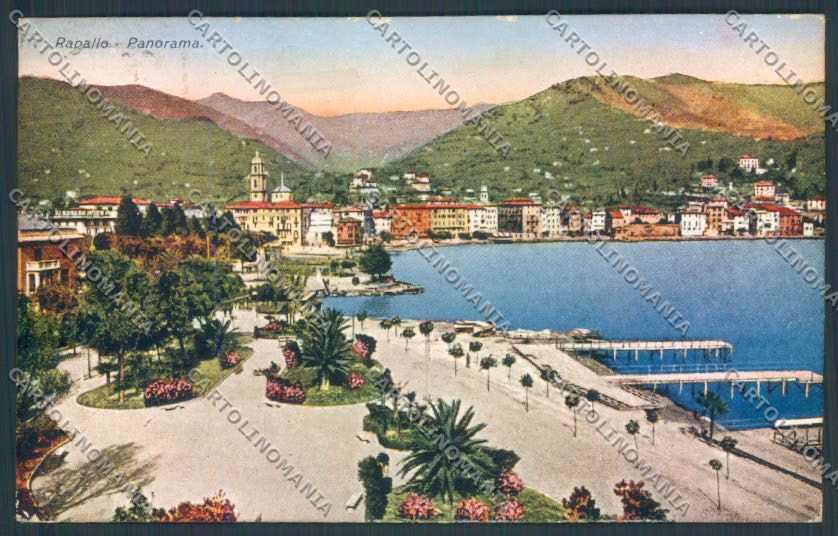 Genova Rapallo cartolina ZQ9834 – fronte