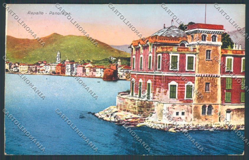 Genova Rapallo cartolina ZQ9835 – fronte