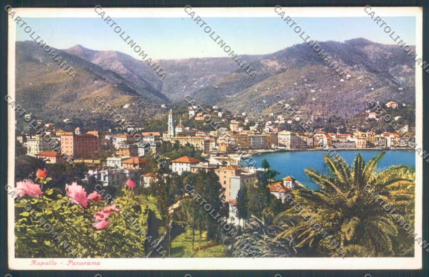 Genova Rapallo cartolina ZQ9836 – fronte