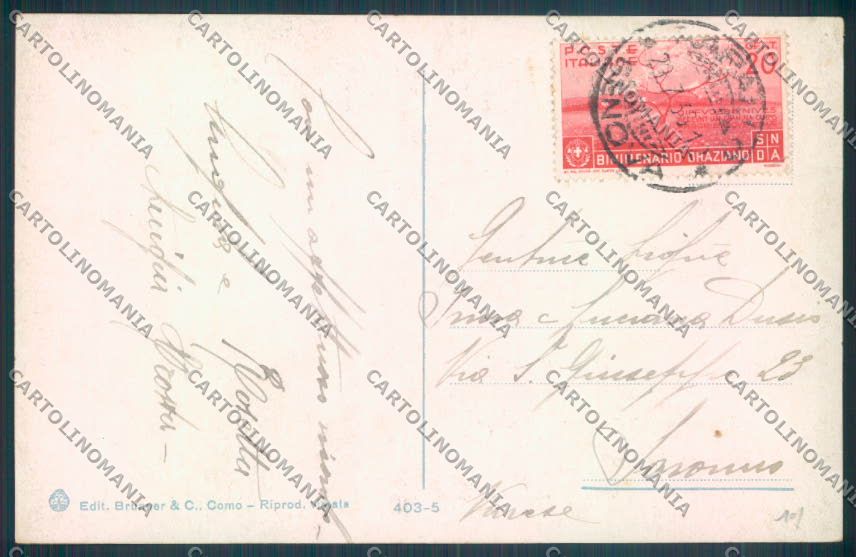 Genova Rapallo cartolina ZQ9836 – retro