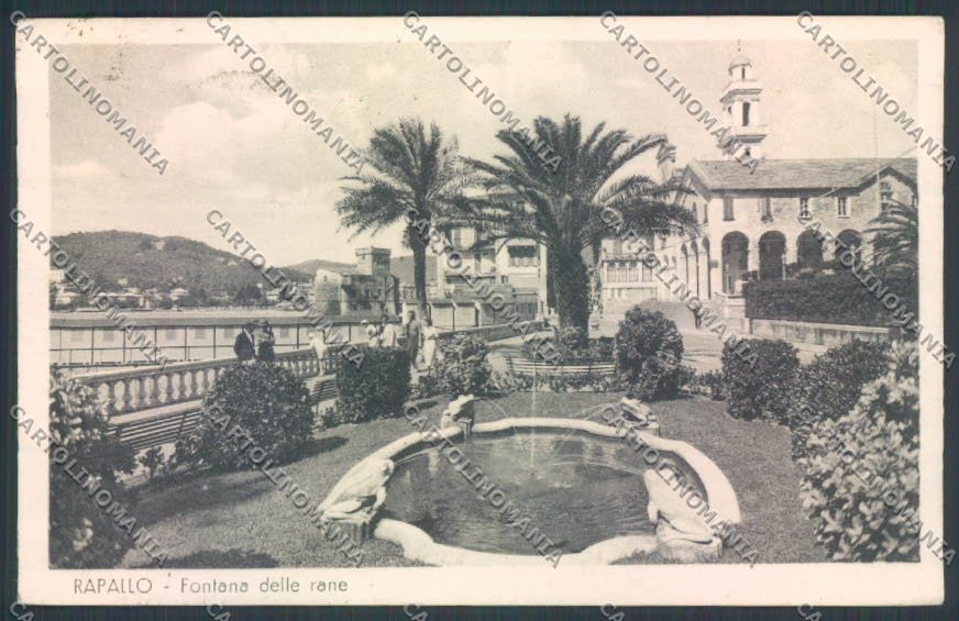 Genova Rapallo cartolina ZQ9838 – fronte