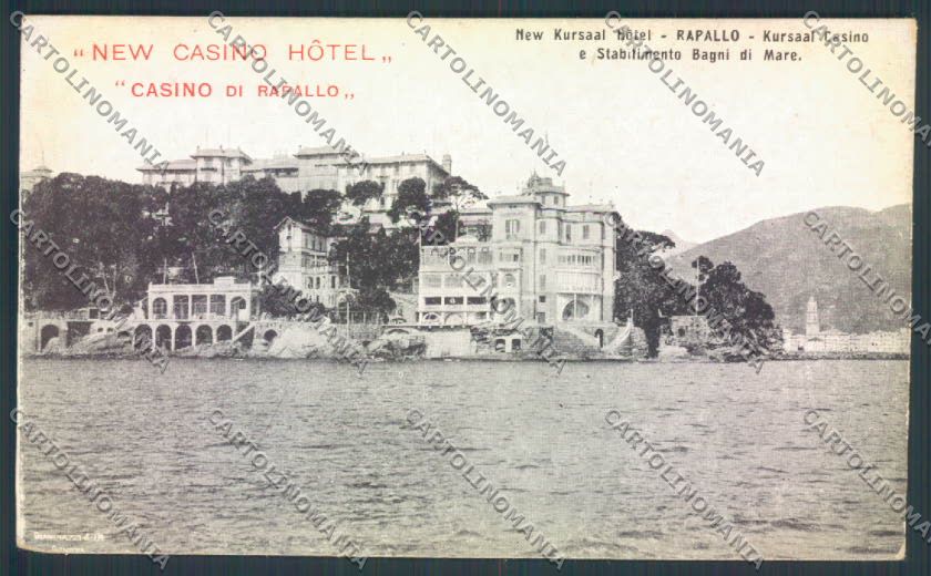Genova Rapallo cartolina ZQ9841 – fronte