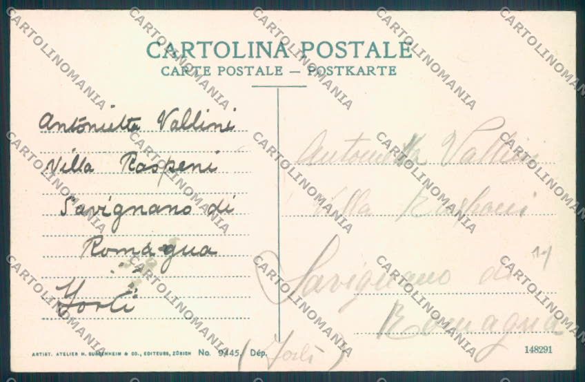 Genova Rapallo cartolina ZQ9843 – retro