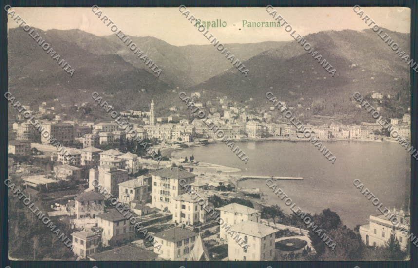 Genova Rapallo cartolina ZQ9846 – fronte