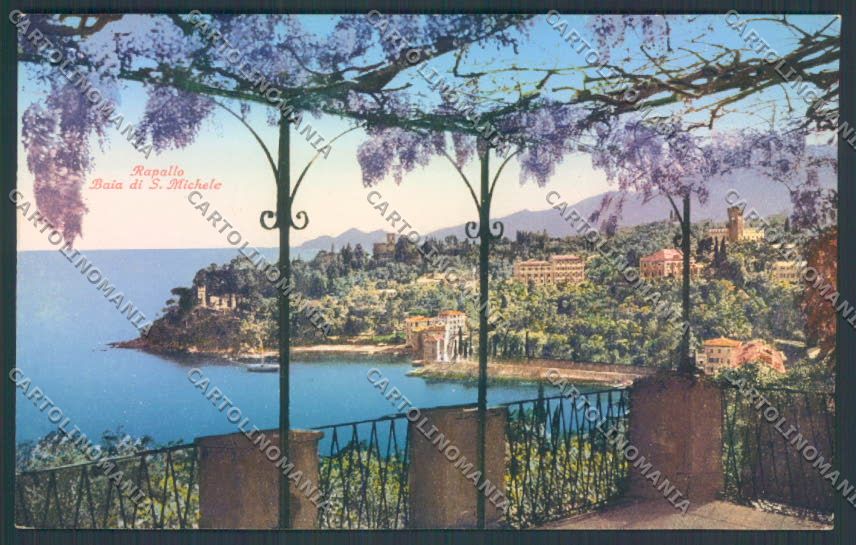 Genova Rapallo San Michele cartolina ZQ9848 – fronte