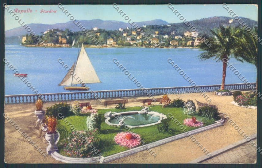 Genova Rapallo cartolina ZQ9849 – fronte
