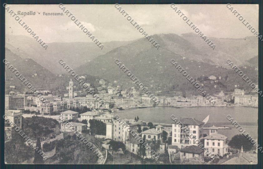 Genova Rapallo cartolina ZQ9853 – fronte