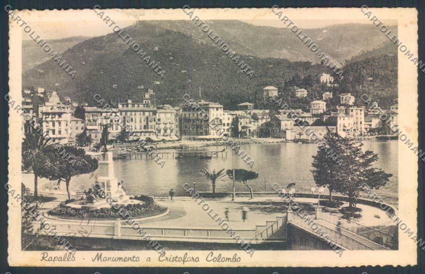 Genova Rapallo cartolina ZQ9859 – fronte