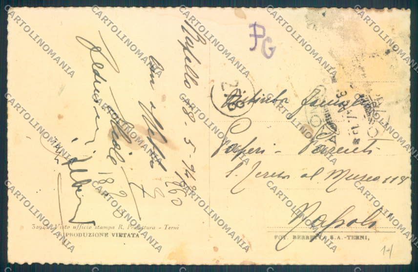 Genova Rapallo cartolina ZQ9859 – retro