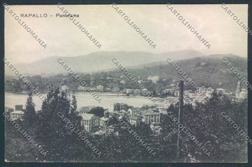 Genova Rapallo cartolina ZQ9868 – fronte