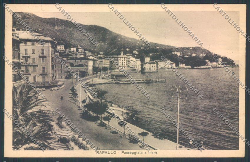 Genova Rapallo STRAPPINO cartolina ZQ9875 – fronte