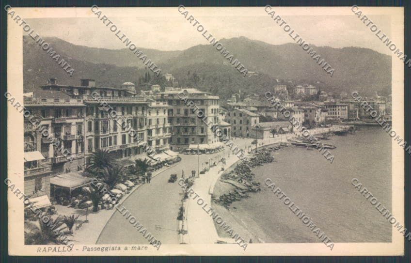 Genova Rapallo cartolina ZQ9877 – fronte