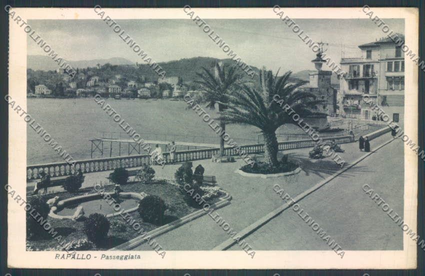 Genova Rapallo cartolina ZQ9879 – fronte