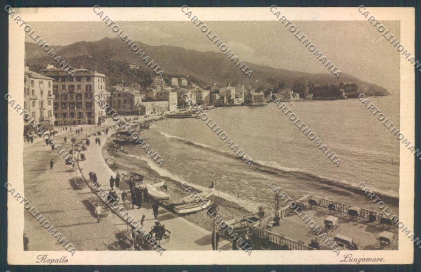 Genova Rapallo cartolina ZQ9881 – fronte