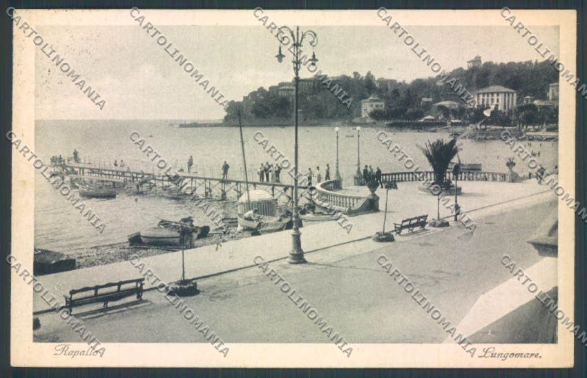 Genova Rapallo cartolina ZQ9883 – fronte