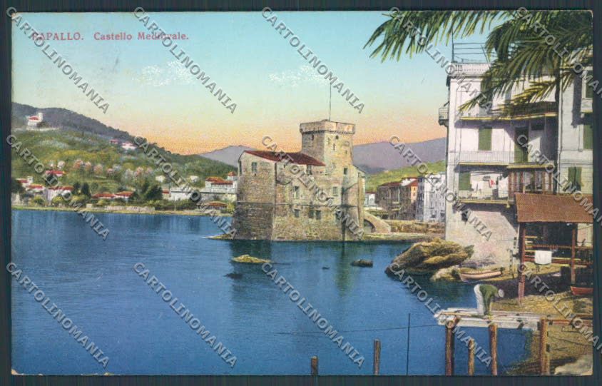 Genova Rapallo cartolina ZQ9886 – fronte