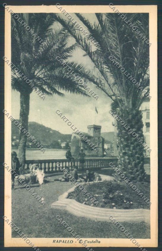 Genova Rapallo PIEGA cartolina ZQ9891 – fronte