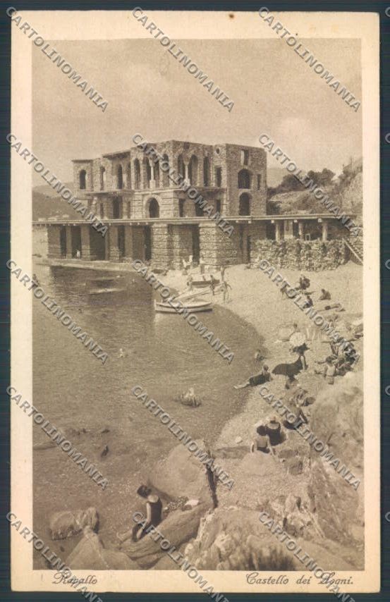 Genova Rapallo PIEGHINA cartolina ZQ9898 – fronte