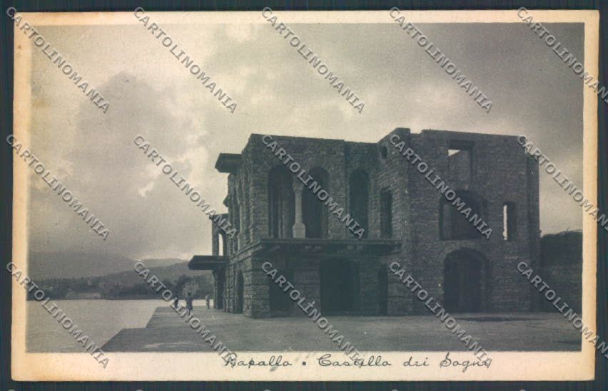 Genova Rapallo PIEGA cartolina ZQ9899 – fronte