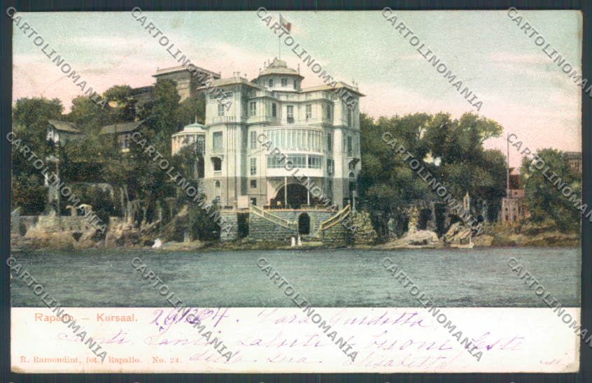 Genova Rapallo cartolina ZQ9905 – fronte