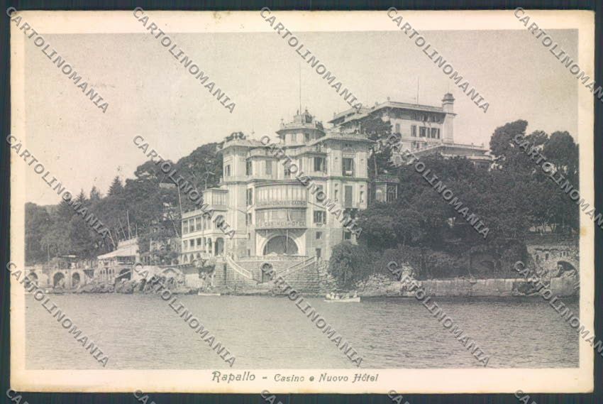 Genova Rapallo cartolina ZQ9908 – fronte
