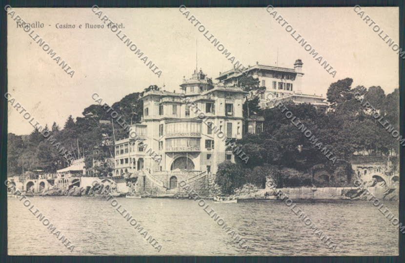 Genova Rapallo cartolina ZQ9909 – fronte