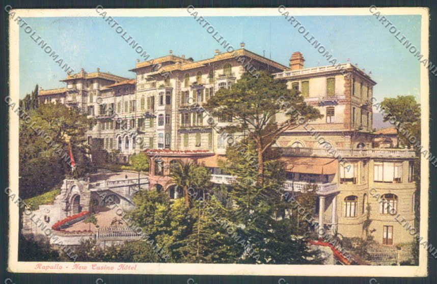 Genova Rapallo cartolina ZQ9910 – fronte