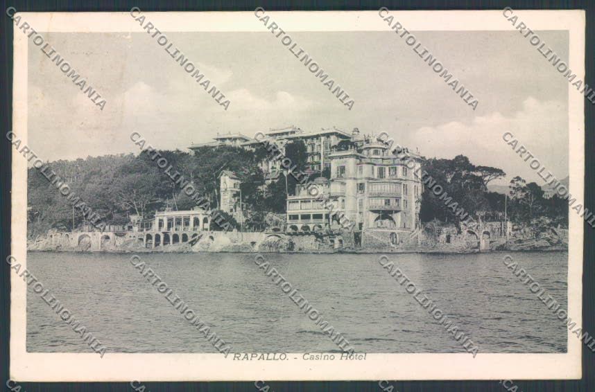 Genova Rapallo cartolina ZQ9911 – fronte
