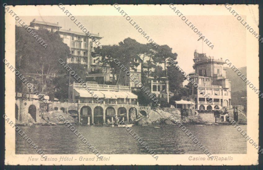 Genova Rapallo cartolina ZQ9912 – fronte