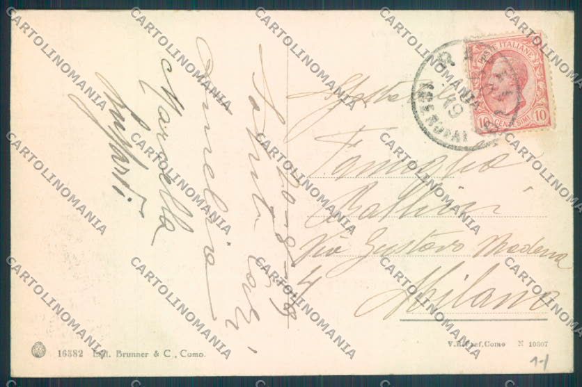 Genova Rapallo cartolina ZQ9915 – retro
